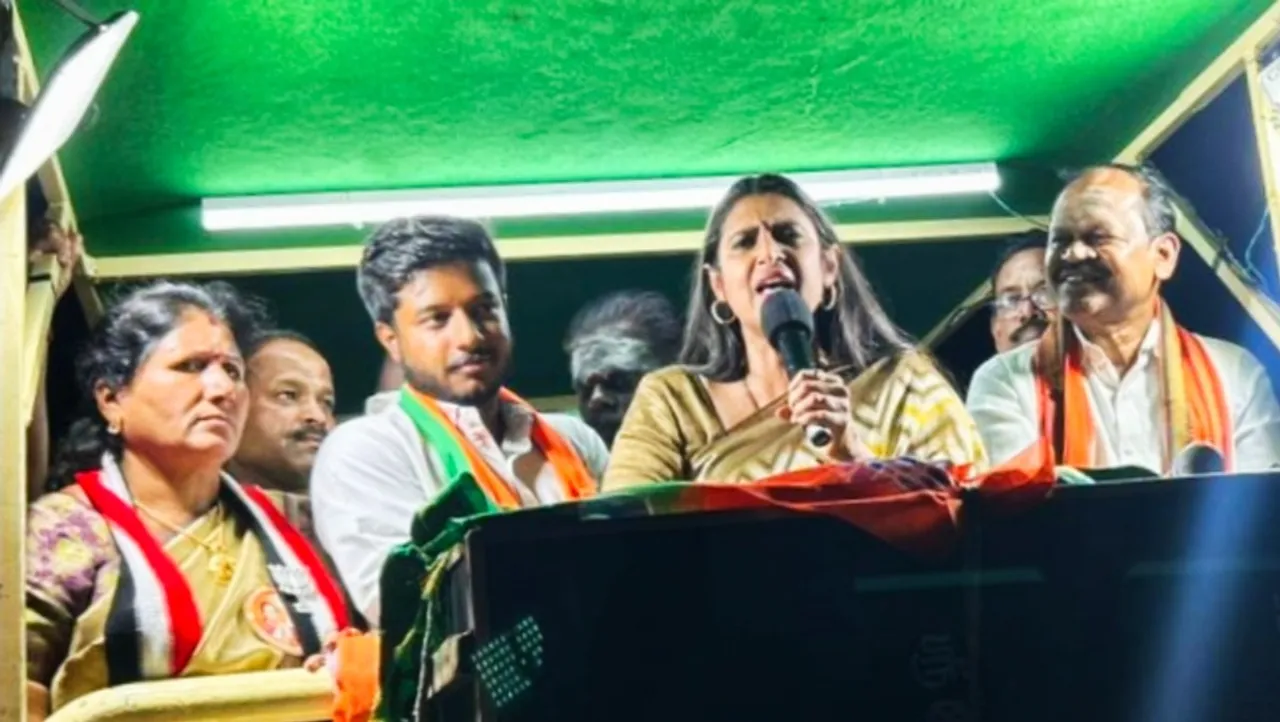 வானதி சீனிவாசன் உடல்நலக் குறைவு: ஆதரவாக களமிறங்கிய நடிகை கஸ்தூரி