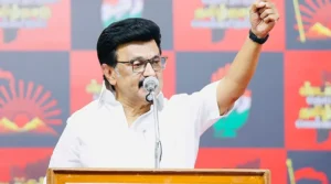 புதிதாக அரசியலுக்கு வந்து நாடகம் நடத்துகிறார் – பெரம்பூரில் விஜய் குறித்து ஸ்டாலின் பேச்சு.