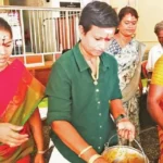 கோவில் திருப்பணிக்கு ரூ.1 லட்சம் லஞ்சம்: தஞ்சை அறநிலையத்துறை பெண் இணை ஆணையர், தோழியுடன் கையும் களவுமாக கைது.