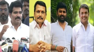 த.வெ.க ஆட்சியை கவிழ்க்க முயற்சி: எம்.எல்.ஏ-க்களுக்கு ரூ.50 கோடி பேரம் பேசிய கரூர் கேங்; நிர்மல்குமார் குற்றச்சாட்டு.