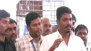 ஆன்லைனில் மது விற்பனையா? பாட்டிலுக்கு ரூ.10 கூடுதலா? -அமைச்சர் விக்னேஷ் விளக்கம்.